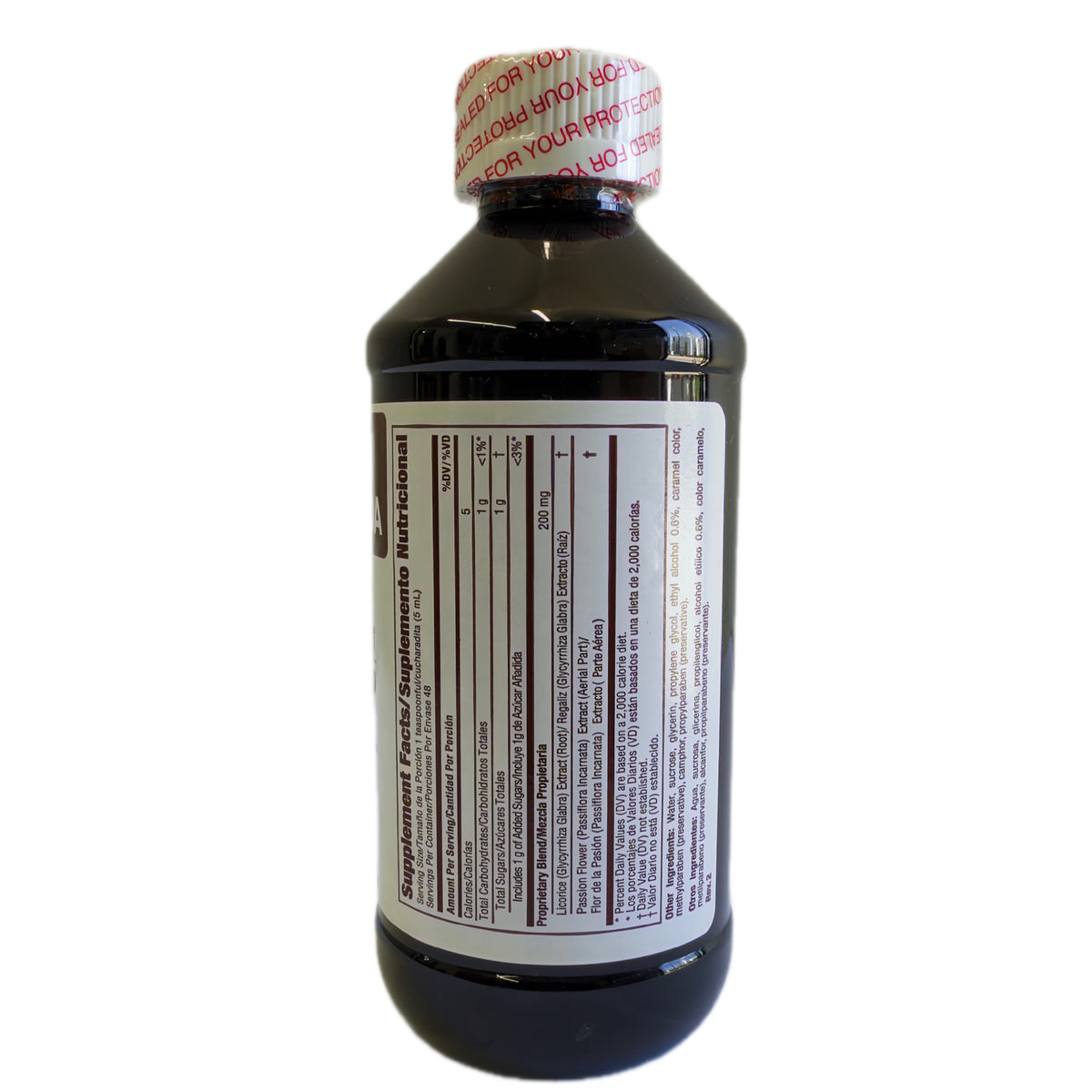 Suplemento Herbario con Regaliz y Flor de la Pasión – Fórmula Tradicional, 8 fl oz (240 mL)