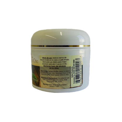 Crema facial con colágeno, aloe y alantoína para rostro y cuello – Tarro 2 oz (60 ml)