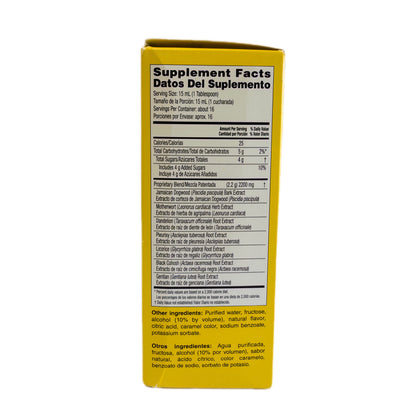 Lydia Pinkham – Suplemento Herbario Líquido con 7 Hierbas – Apoyo Nutricional – 8 fl oz (236 mL)