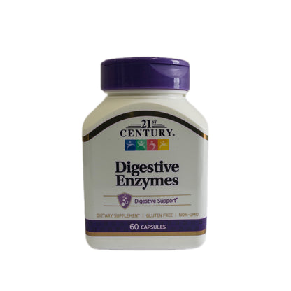 21st Century Digestive Enzymes — 60 cápsulas