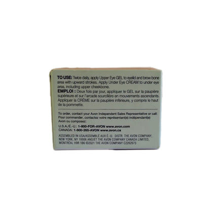 Sistema doble para el contorno de ojos: gel de párpado superior y crema de párpado inferior – 2 envases de 10 ml (0.33 fl oz)