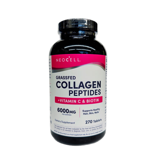 NeoCell Grassfed Collagen Peptides + Vitamina C &amp; Biotina