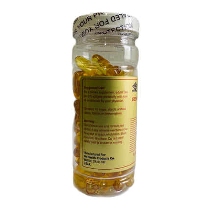 Omega-3 Aceite de Pescado Concentrado con EPA y DHA – 1,000 mg – 100 Cápsulas Blandas