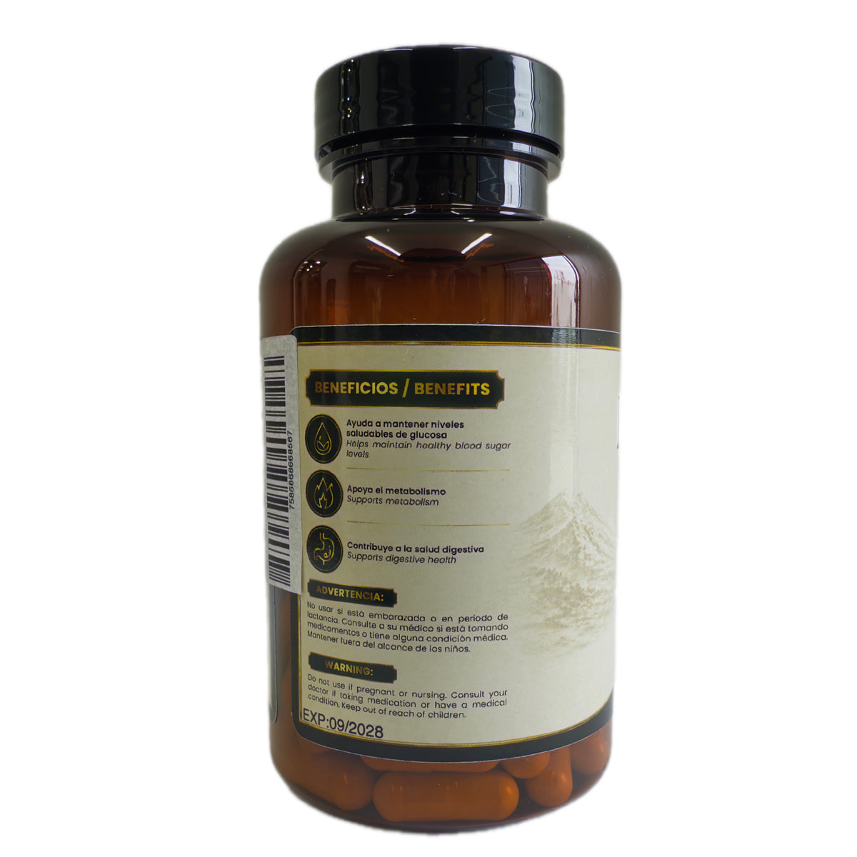 Berberina (Berberine HCl) — 1000 mg por Porción | 60 Cápsulas