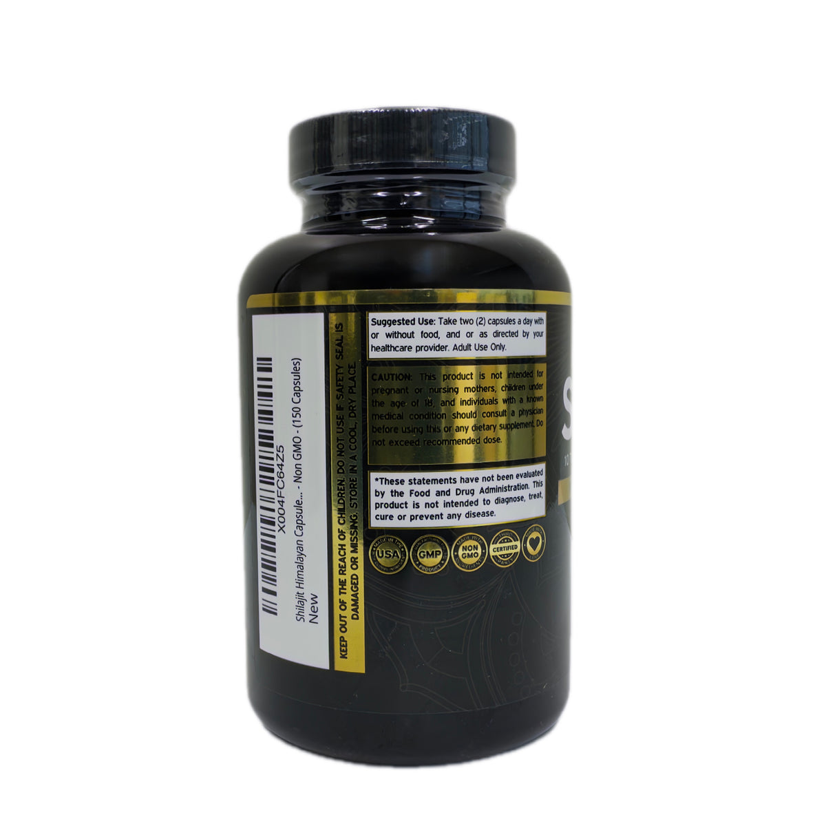 Dorado Nutrition Himalayan Shilajit — Extracto 10 en 1 con Ácido Fúlvico, Máxima Potencia