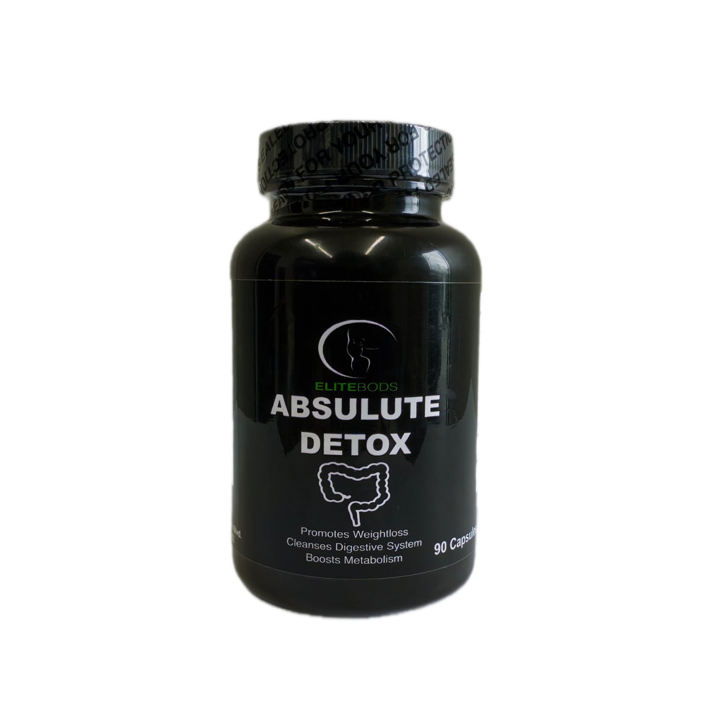 Elite Bods Absolute Detox — Limpieza Digestiva con Senna, Cáscara Sagrada y Canela